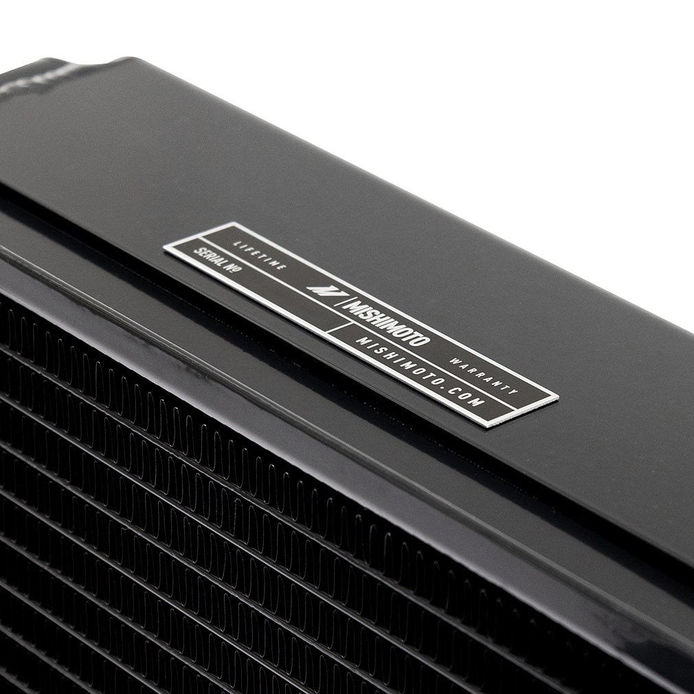 Mishimoto Limited Lifetime Warranty Radiator Mmrad-UNI-DRGBK - Performance Aluminum Blac