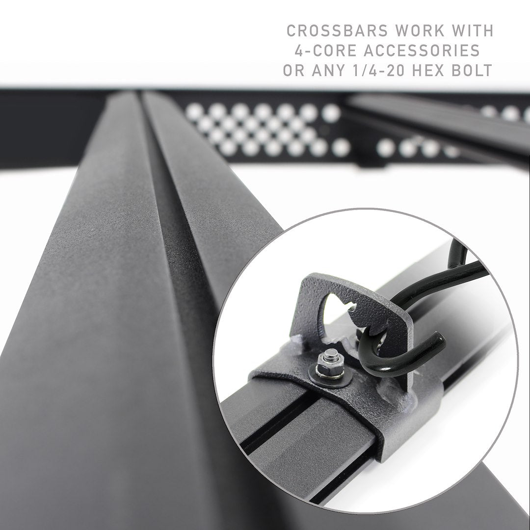 GO Rhino No Drilling Required Roof Rack 5933190T - Tacoma