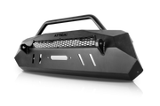Winjet Designed With Light Bar Capabilities Bumper Attta01A101-BX - Black Winch