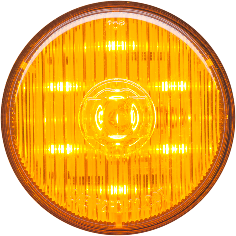 Optronics Features Grommet Mount Trailer Light MCL58Apmb - Led 2.5 Amber PC Weathertight