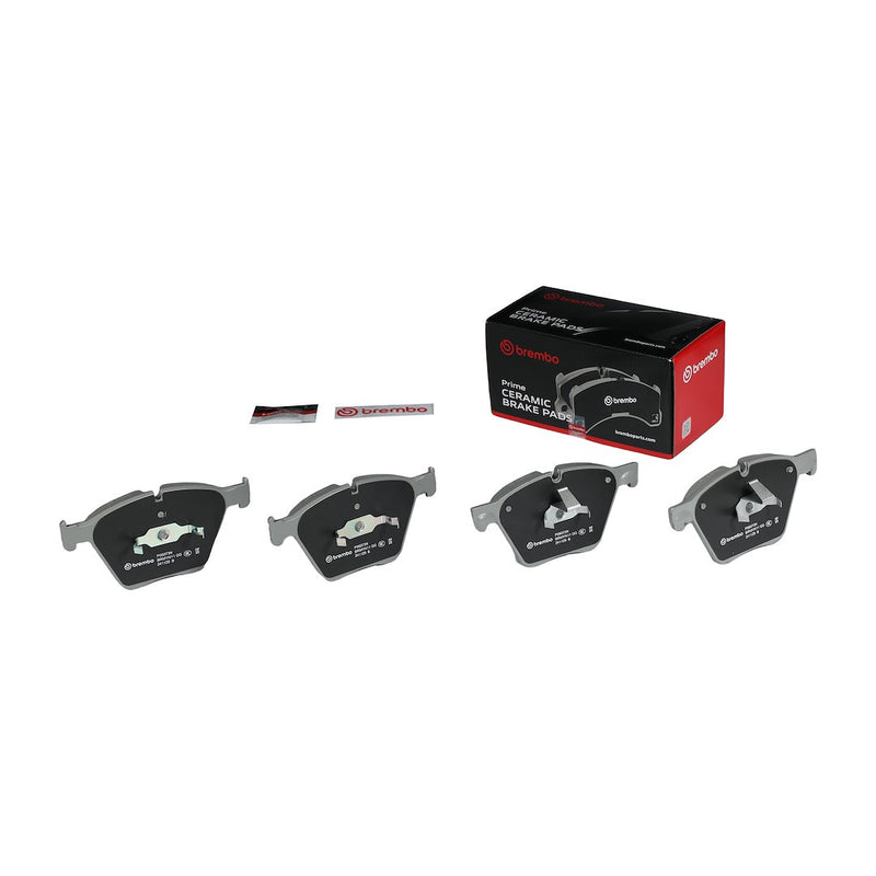 Brembo Premium Low-Met OE Equivalent Pad Brake Pad P06073N - Disc Set