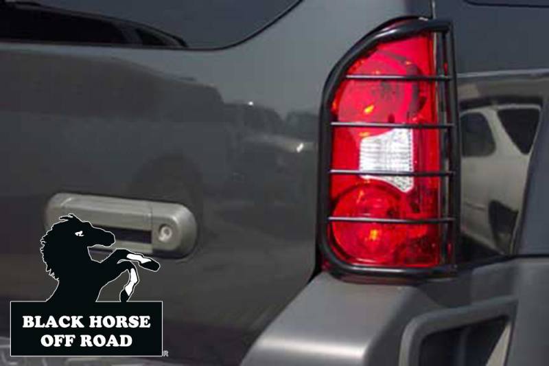 Black Horse Superb Tail Light Protection Tail Light Guard 7G112106A - 2005-2013 Nissan Xterra