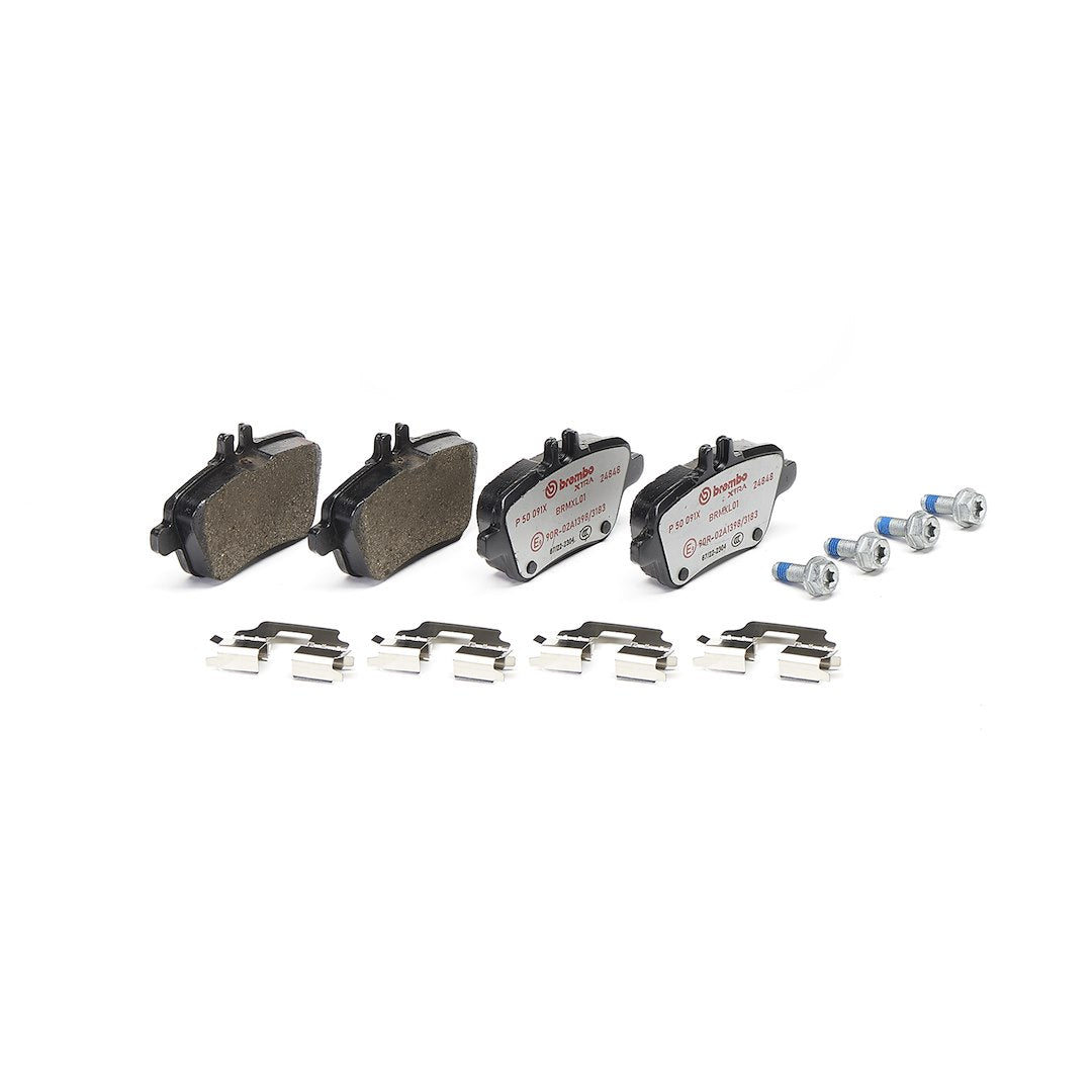 Brembo Premium Low-Met OE Equivalent Pad Brake Pad P50091X