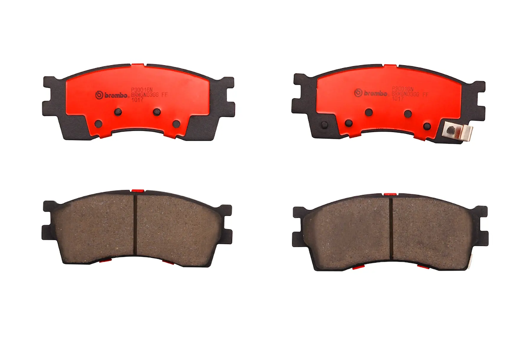 Brembo Premium Low-Met OE Equivalent Pad Brake Pad P30016N - Disc Set