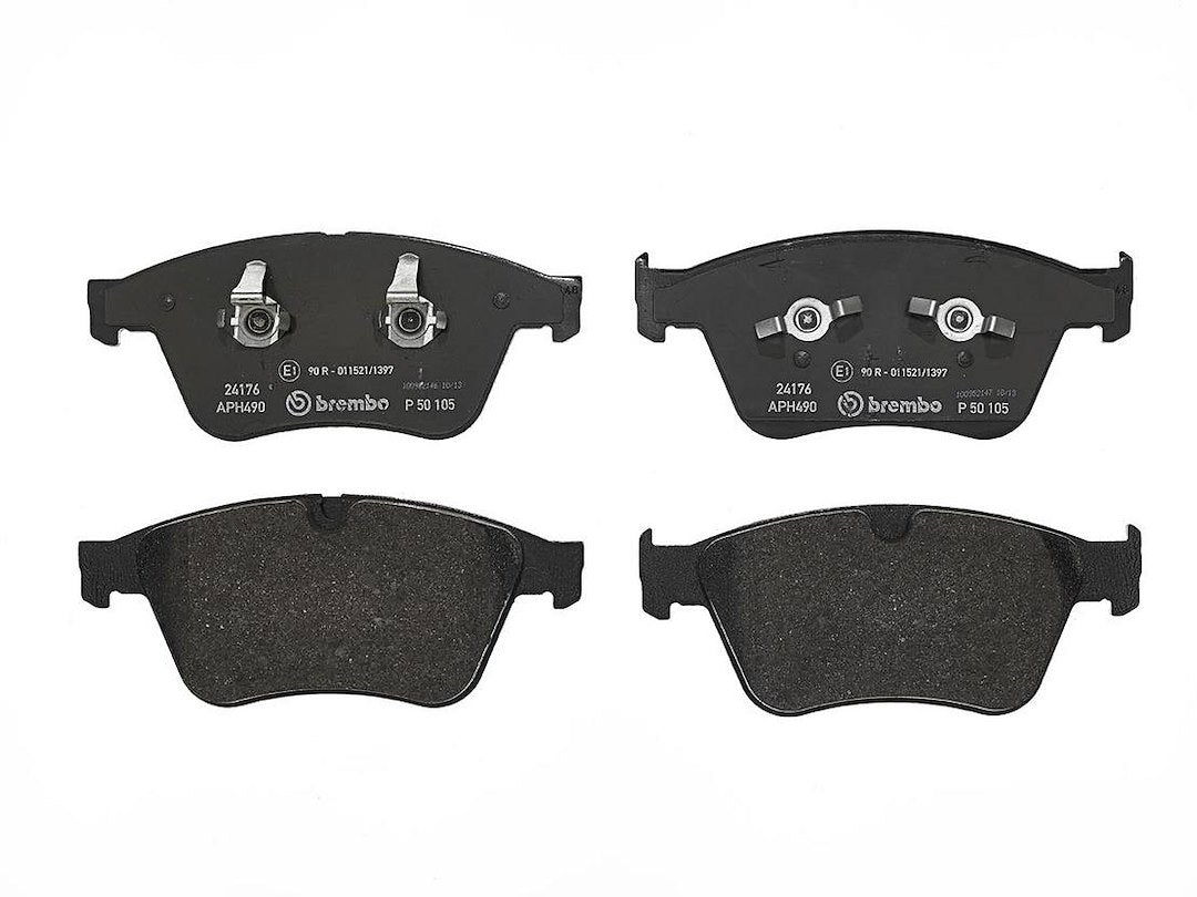 Brembo Premium Low-Met OE Equivalent Pad Brake Pad P50105 - Disc Set