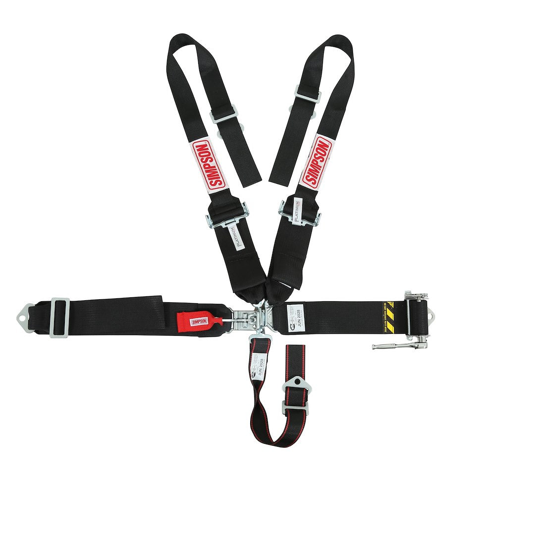 Simpson Race Made In USA Seat Belt SB51203 - Large Steel ADJ. Left SI