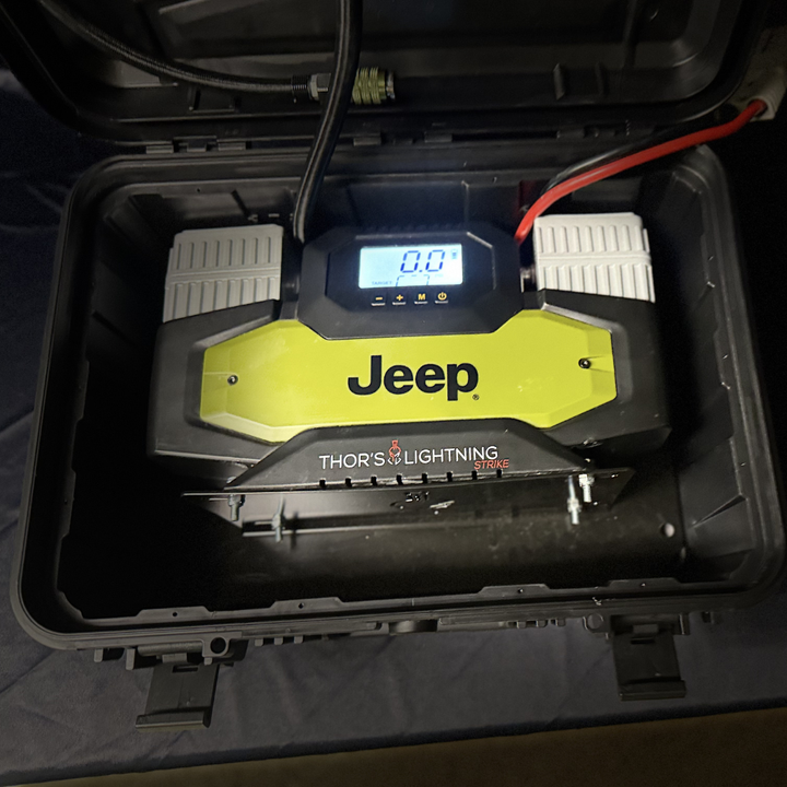 Thors Lighti Built For Jeep Performance Air Compressor AV2Jeepstrike001 - Lightning Strike Totalcontrol