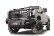FAB Fours Winch Base Front Bumper GM24-A6251-1 - 2024 Gmc HD Premum Sensor Bum