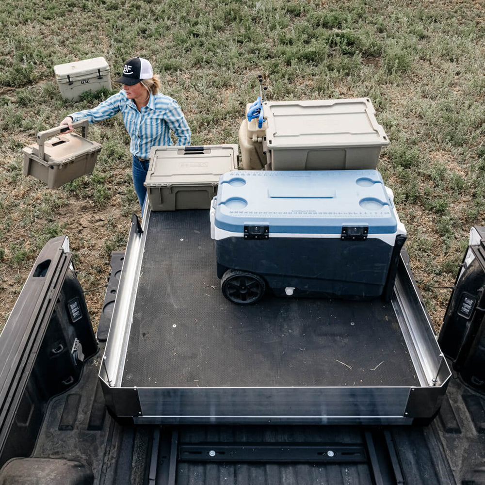 Cargoglide Provided With Every CargoGlide XL Bed Slide Side Rail Kit C0030-HS41-ALM - High Sides 2.0 41