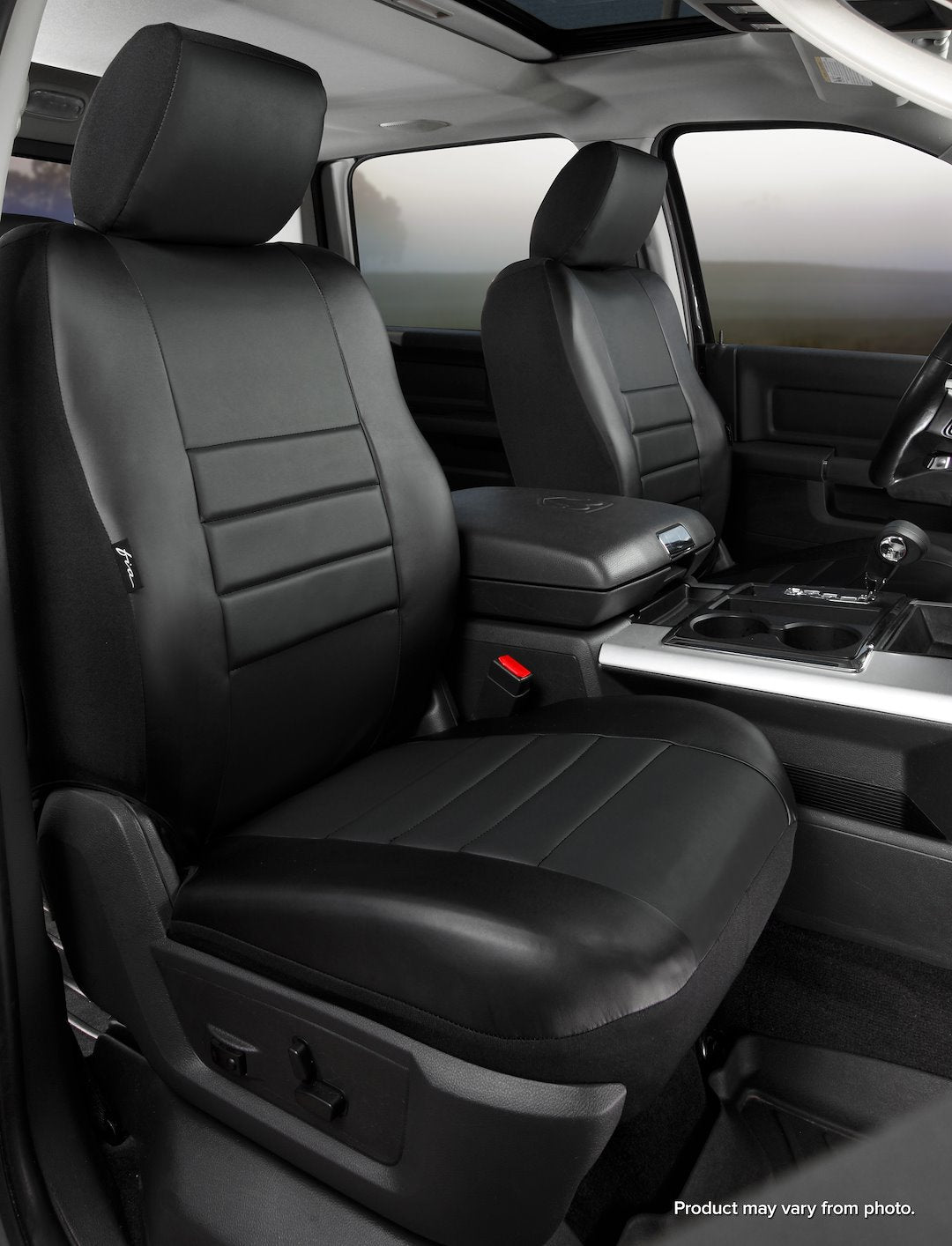 FIA Face Fabric Water Repellent Seat Cover SL67-70 Black/Black - SL Front Bucket Ford BR SL67-70 BLK/BLK