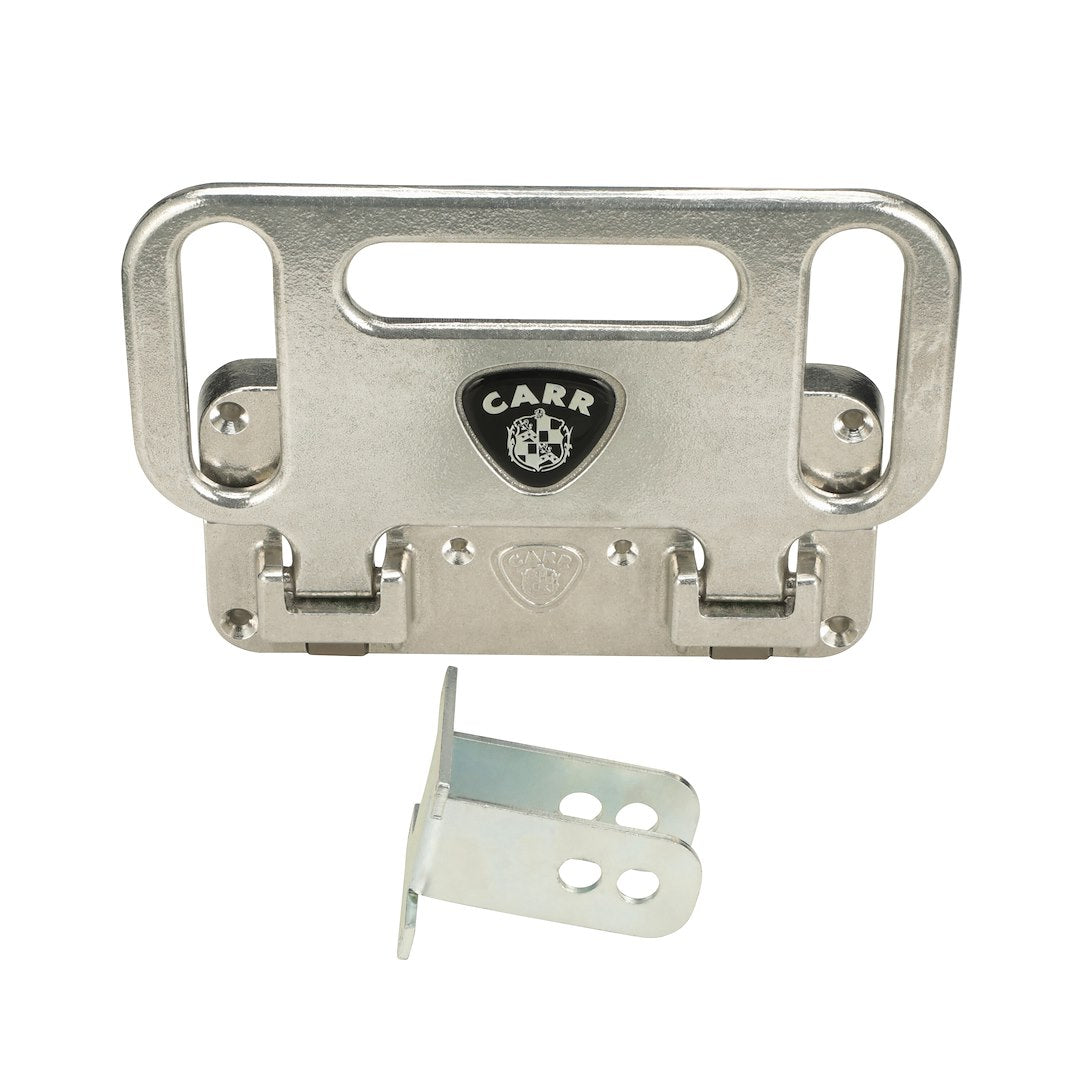 Carr Illuminated With Grab Handle Slots Truck Step 193012 - Mega Hitch Polished