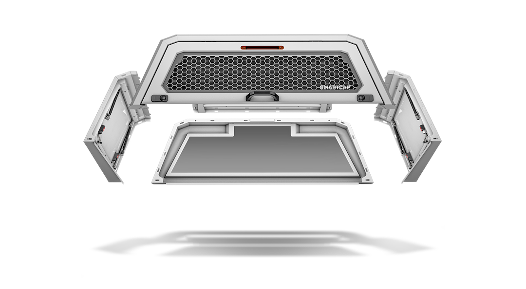 RSI N Americ EC1313-WH Truck Cap