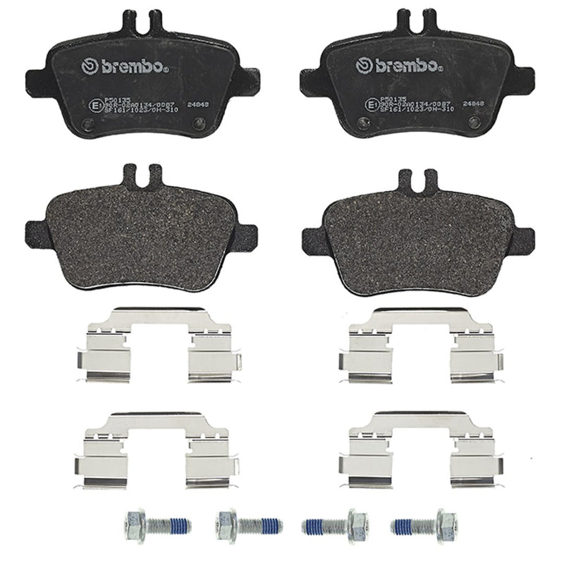 Brembo Premium Low-Met OE Equivalent Pad Brake Pad P50135 - Disc Set