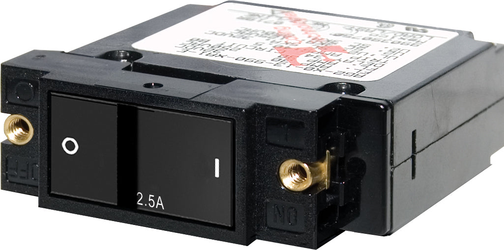 Blue SEA No Supplier Warranty Circuit Breaker 7399-BSS - SC1 Flat Rocker 2.5