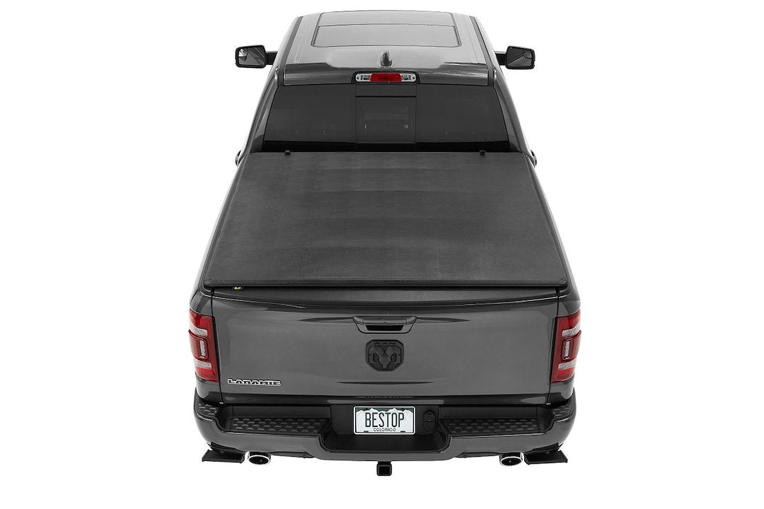 Bestop Limited Lifetime Warranty Tonneau Cover 16228-01 - EZ-Fold TRI-Fold
