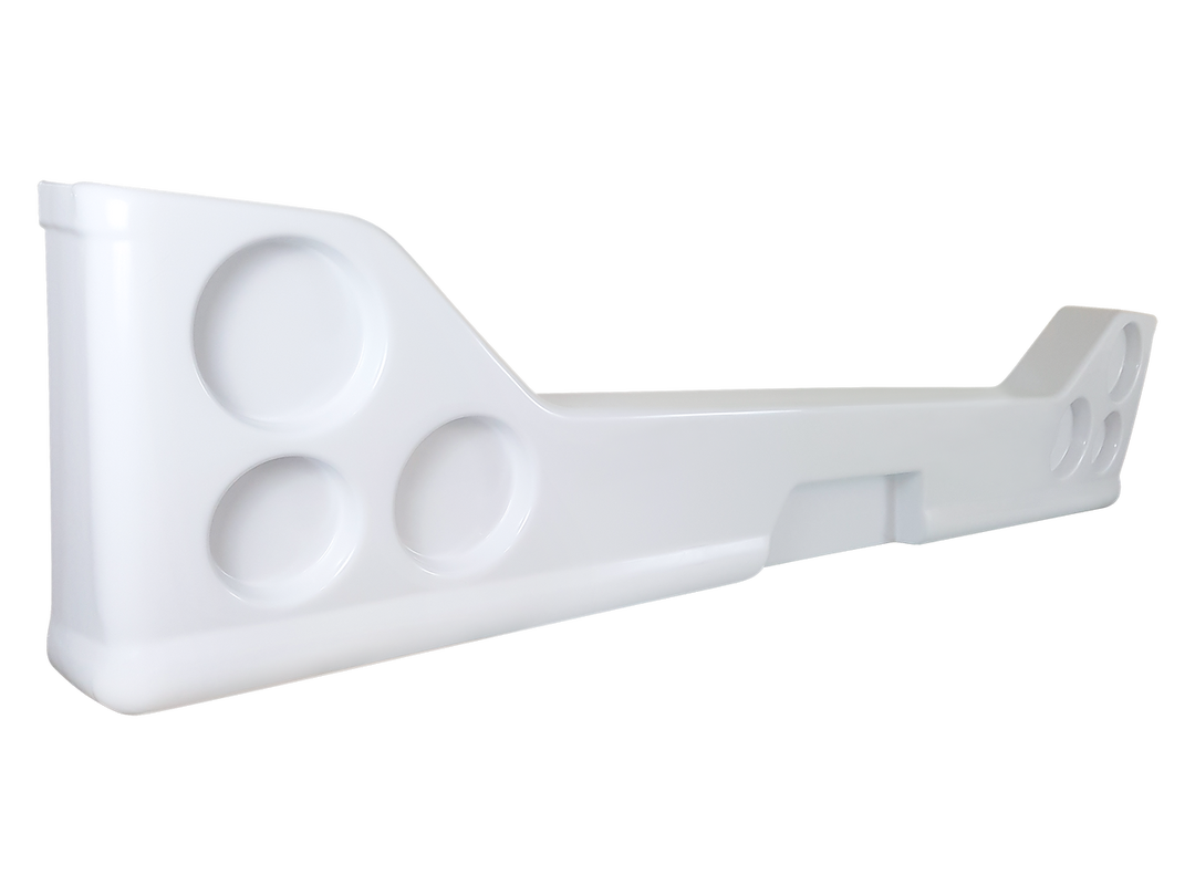 Icon Impact Resistant Design Roof Vent Corner Insert 14512 - Bumper Jayco 0181701 Unpainted