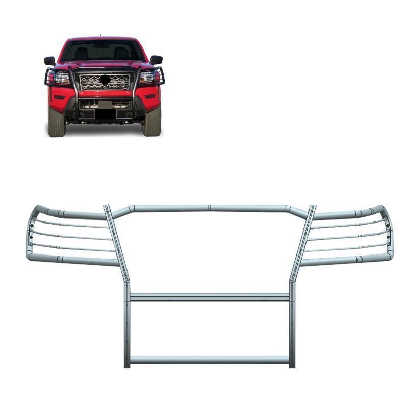 Black Horse No Drill Mounting Grille Guard 17NI22MA