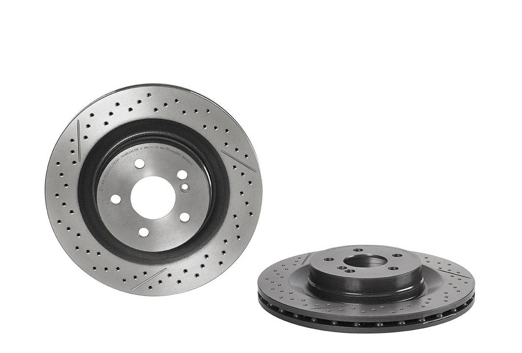 Brembo Components Not Hazardous To Health Brake Rotor 09A32611C02 - Disc