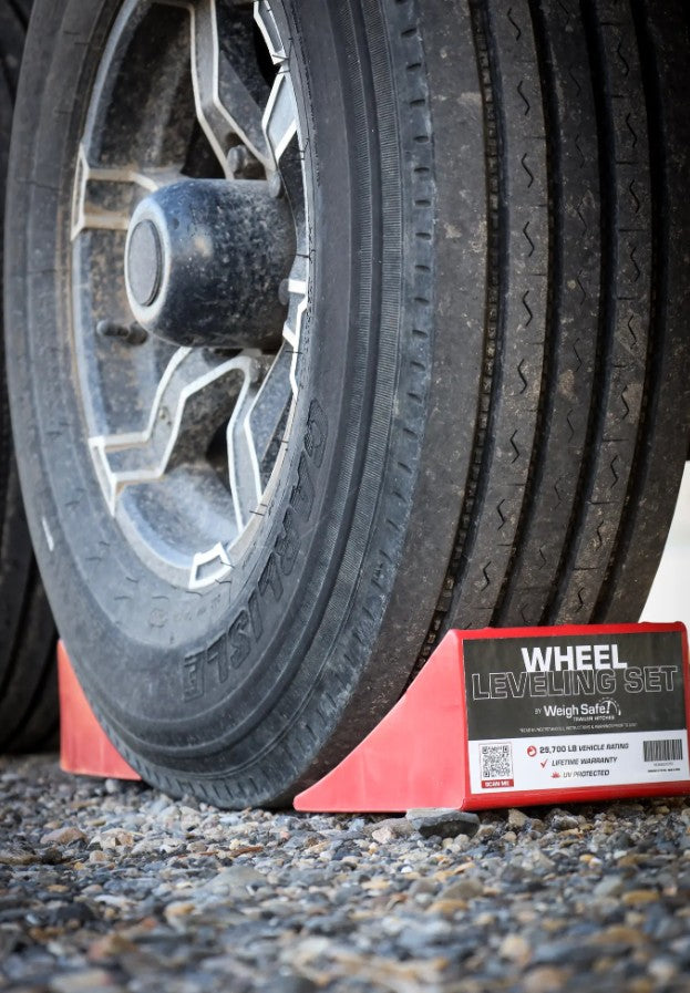 Weigh Safe Limited Lifetime Warranty Wheel Chock WS-DWCS - Double Set Cho