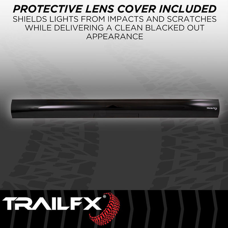 Trailfx Limited Lifetime Warranty Light Bar 30DRBKCM - 30IN DR 60X5W BK Combo BK Cvr