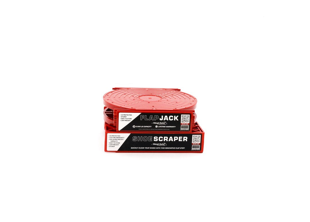 Weigh Safe Limited Lifetime Warranty Trailer Stabilizer Jack Block WSFJS - Flap Flap Step