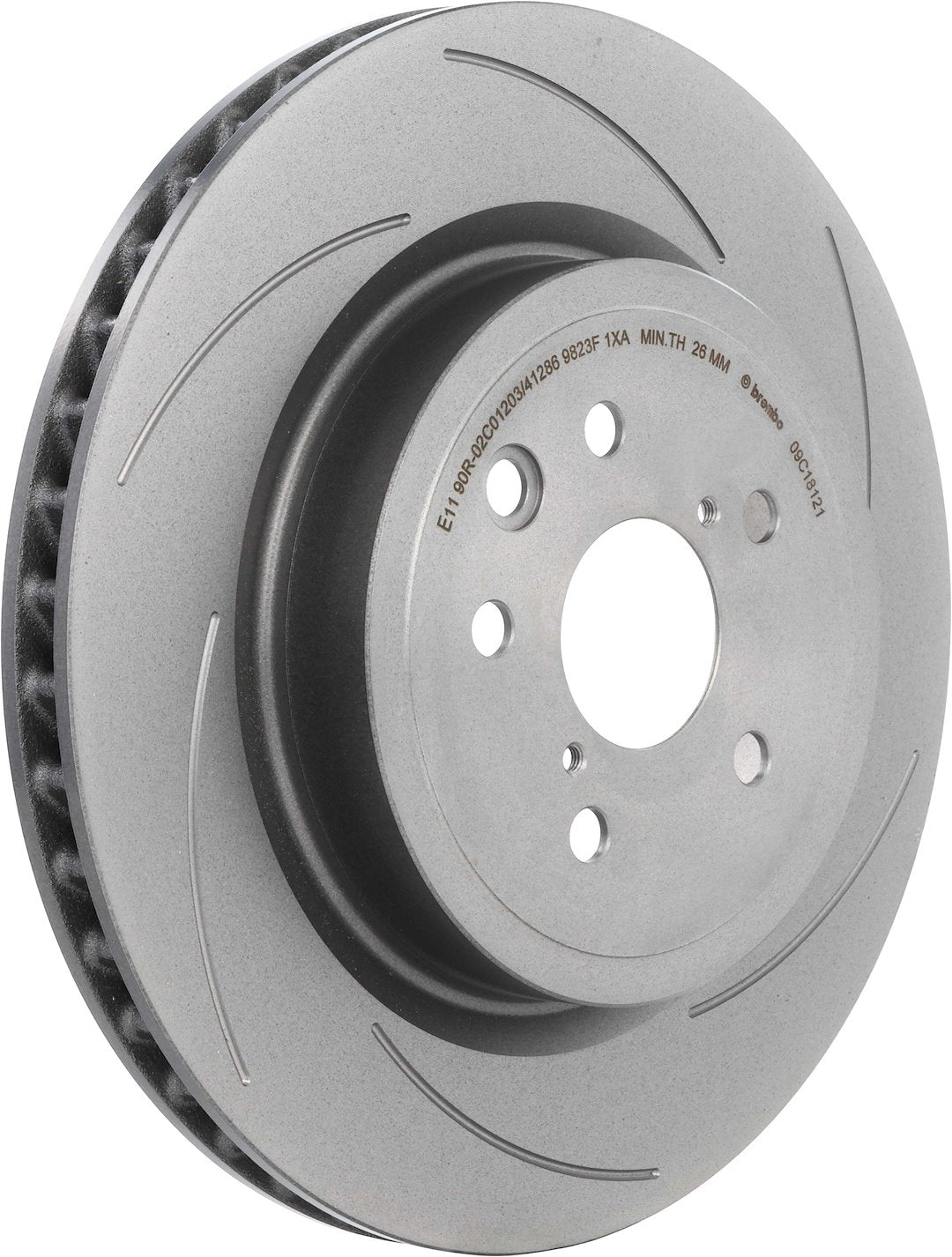 Brembo Rust-Resistant Coating Brake Rotor 09C18121C02 - Disc