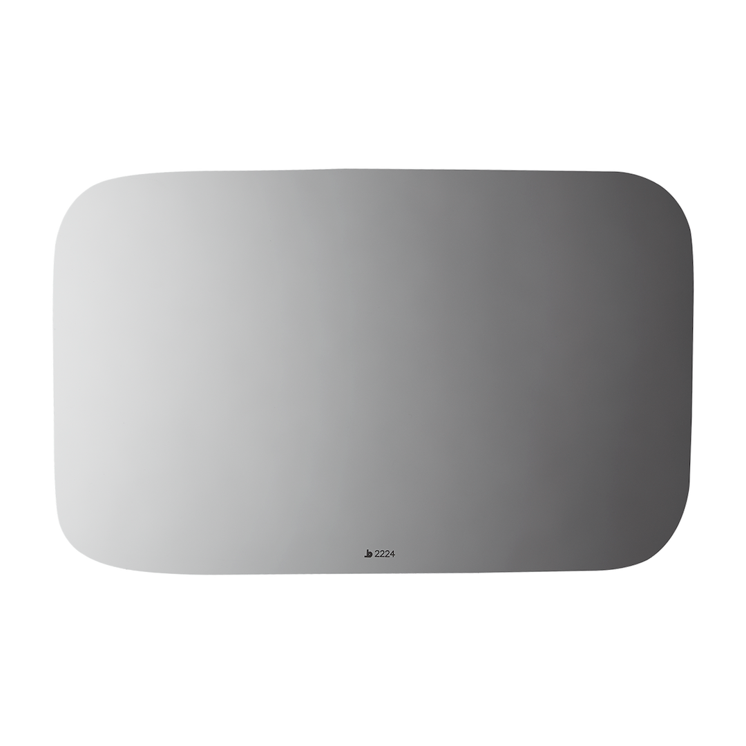 Burco Mirror Smooth Edges For Safety Exterior Mirror Glass 2224 - Mirror Side View