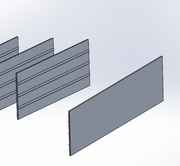Holman 40032 Aluminum Construction - Divider 10.88 Set