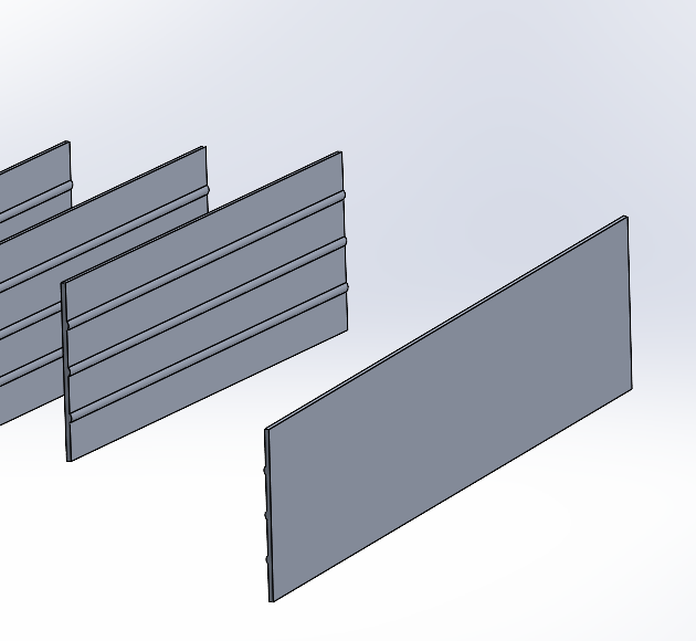 Holman 40032 Aluminum Construction - Divider 10.88 Set