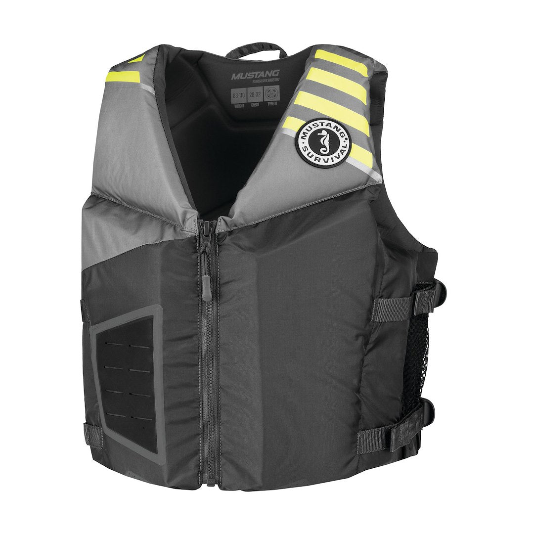 Mustang Surv MV3600-270-0 Soft, Stain-Resistant Fabric - Gray Yellow