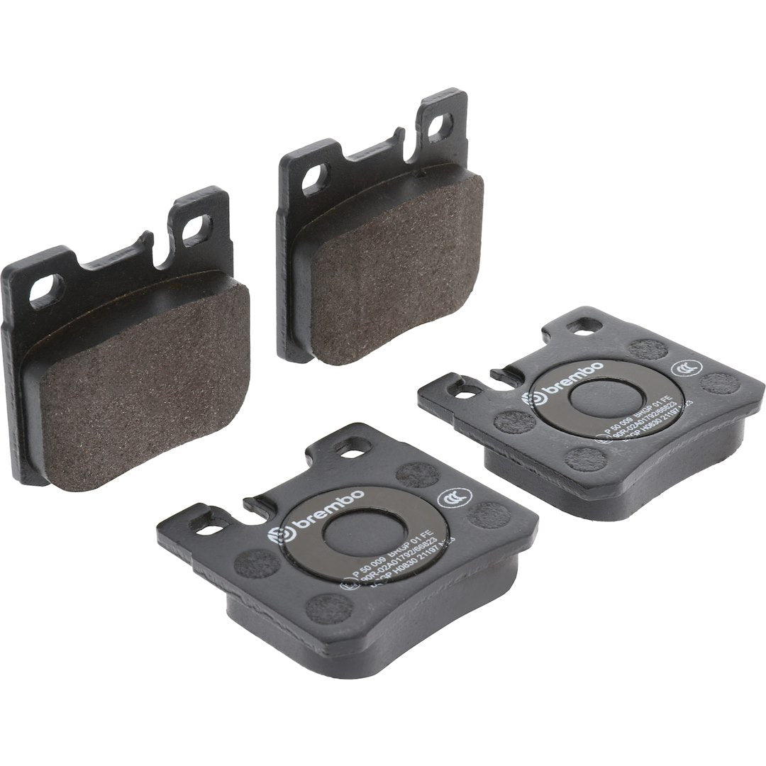 Brembo Premium Low-Met OE Equivalent Pad Brake Pad P50009 - Disc Set