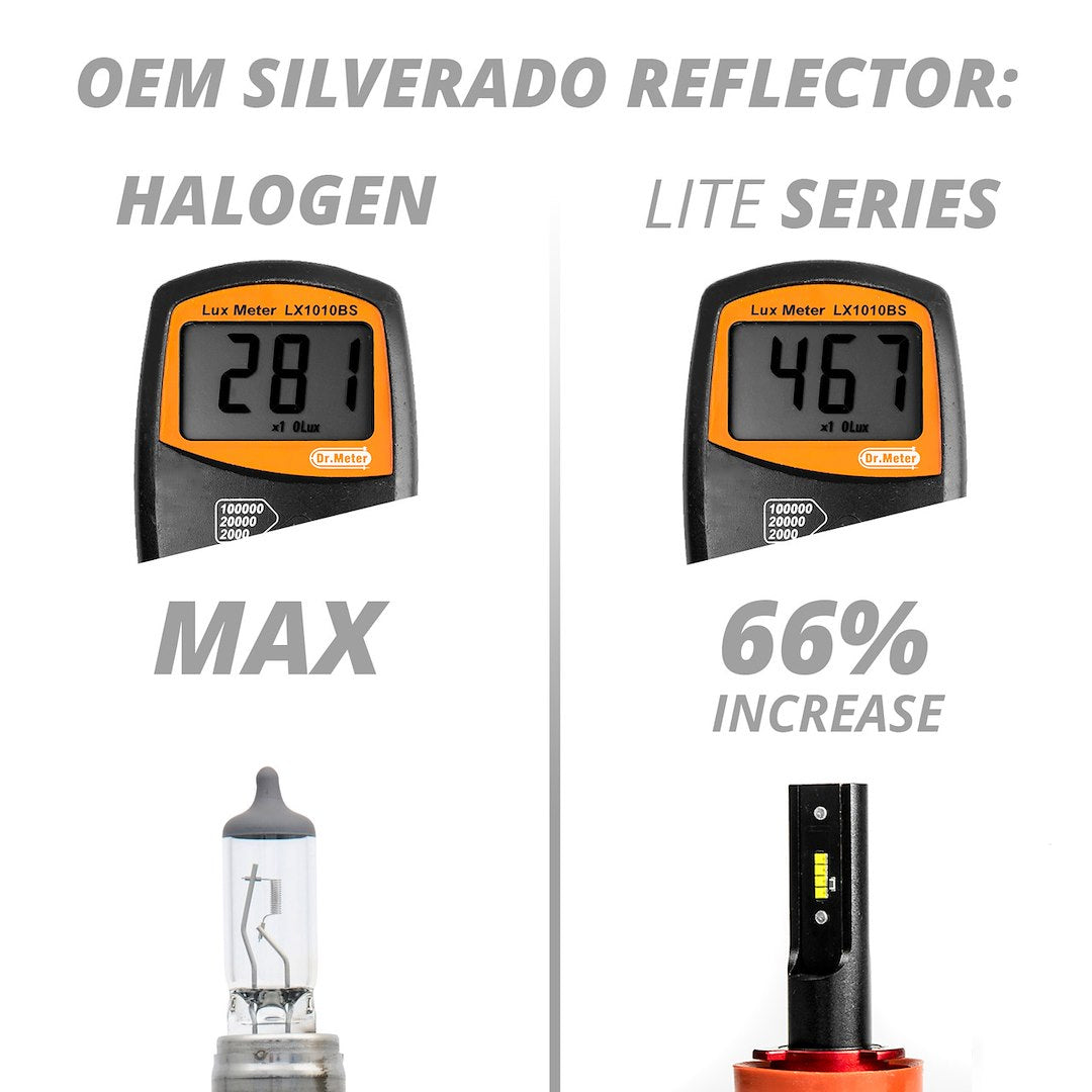 XK Glow Easy Plug And Play Installation Headlight Bulb XK045001-H11 - Led Kit