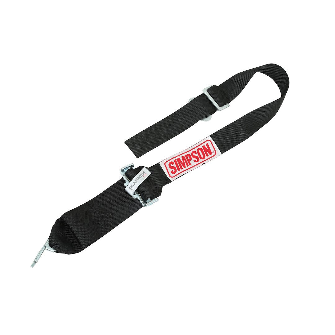 Simpson Race Made In USA Seat Belt SB51203 - Large Steel ADJ. Left SI