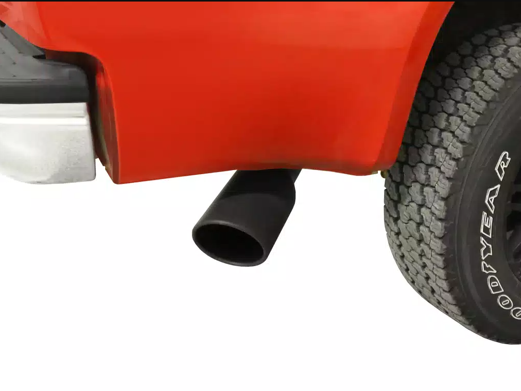 GO Rhino Direct Clamp-On Installation Exhaust Tail Pipe Tip GRT234414B - Black 14 X4 X2