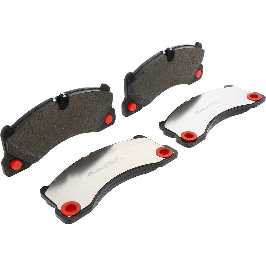 Brembo Premium Low-Met OE Equivalent Pad Brake Pad P65017 - Disc Set