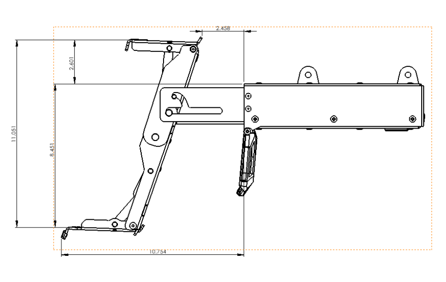 Rock Slide Made In USA Truck Step RS-100-9