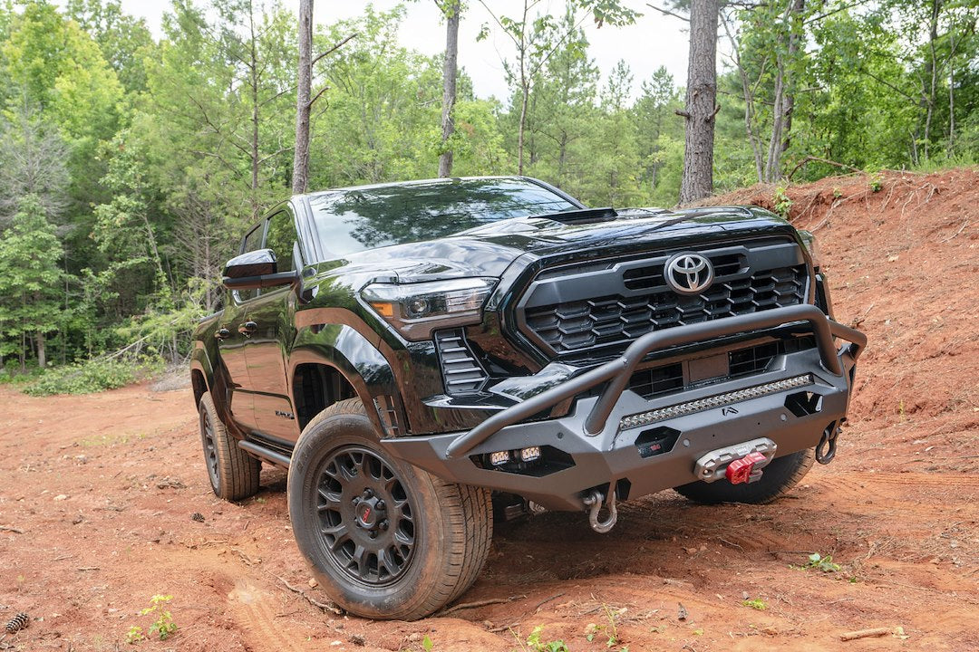 FAB Fours Aggressive Design Bumper TT24-X6352-1 - Toyota Tacoma Matrix Front
