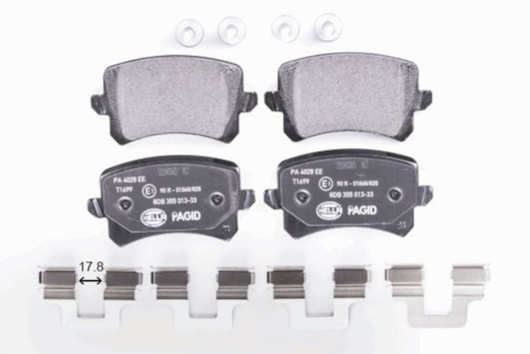 Hella Maximum Durability And Comfort Brake Pad 355025331 - Set Disc
