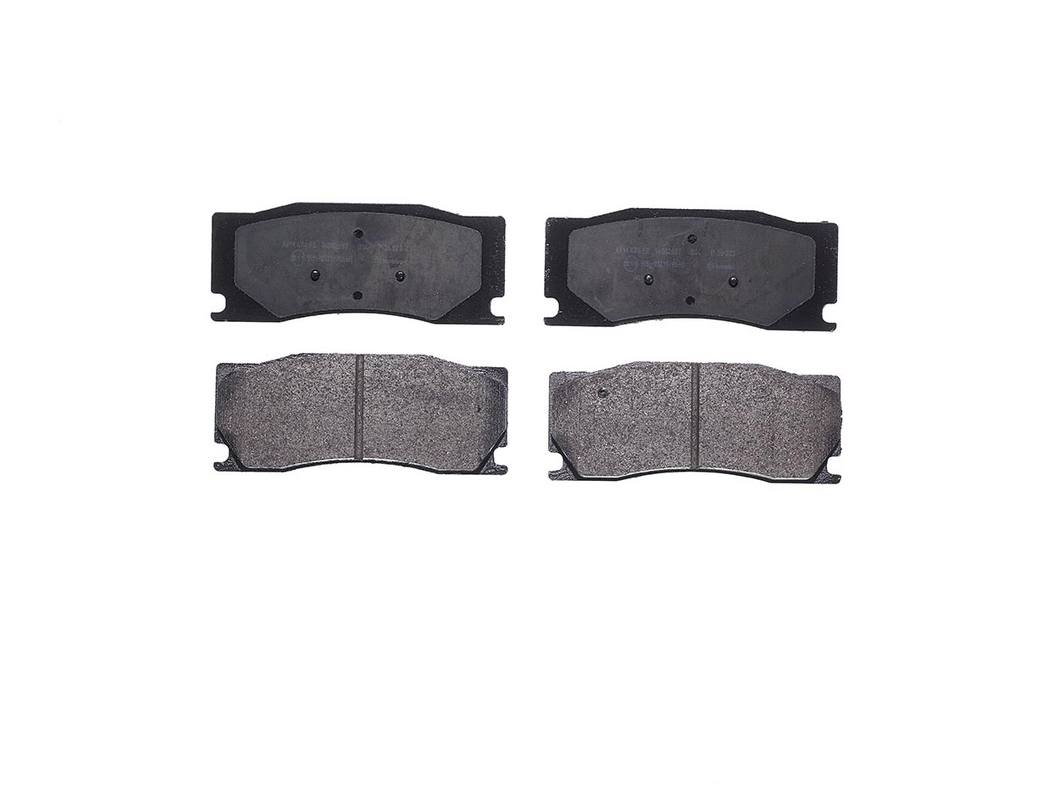 Brembo Premium Low-Met OE Equivalent Pad Brake Pad P36023 - Disc Set