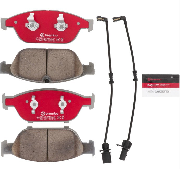 Brembo Ensures Comfort And Brembo Quality Brake Pad P24244N - Discbrakepadset Naoceramic