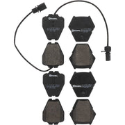 Brembo Premium Low-Met OE Equivalent Pad Brake Pad P85067 - Disc Set