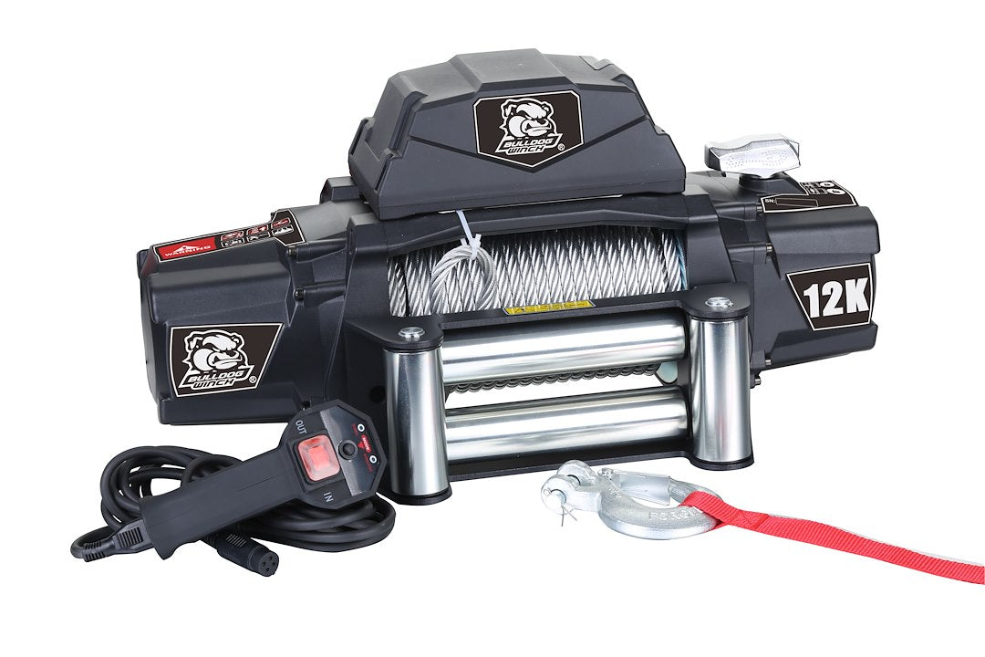 Bulldog Winc Powers Load In And Out Winch 10067 - 12K Standard Series Wire