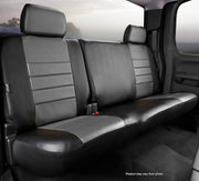 FIA Face Fabric Water Repellent Seat Cover SL65-11 Gray - SL Rear Split Backrest