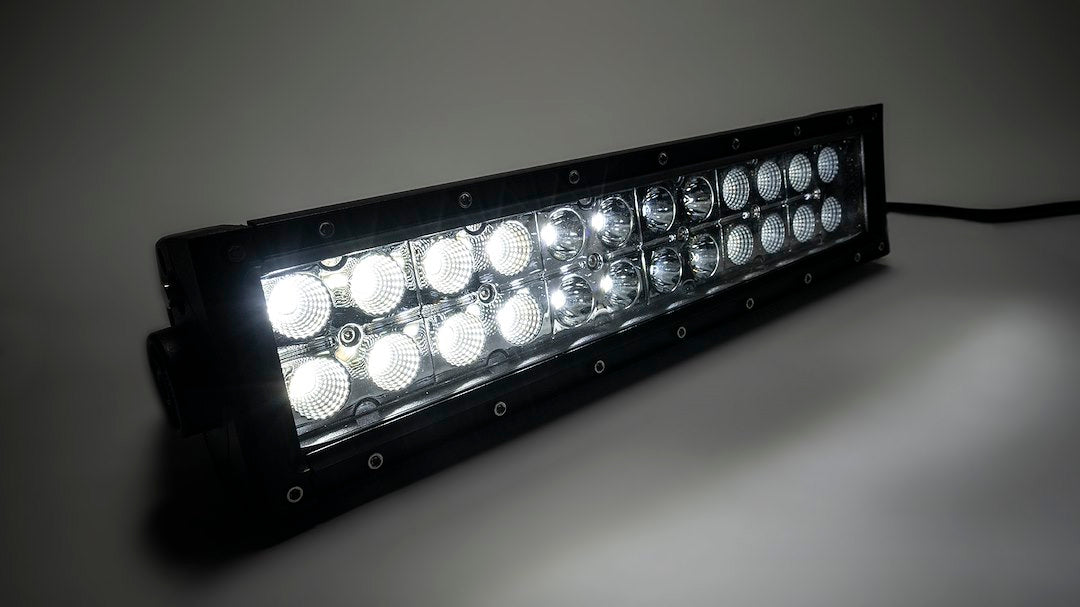 Southern TRU Moisture Breather Technology Light Bar 77015 - White 12 Amber Led Dbl