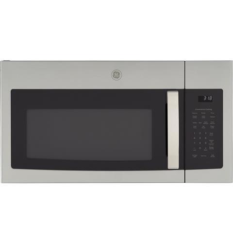 GE Appliance Two Speed Ventilation Microwave Oven JNM3184RPSS - 1.8 CU. FT. Over-THE-Range Micr