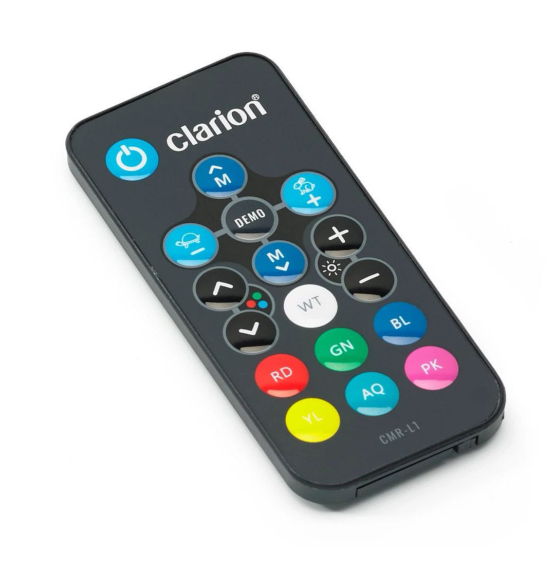 Clarion Engineered To High Standards Speaker Light Controller 010-13578-00 - Marine Rgb Controller Remote