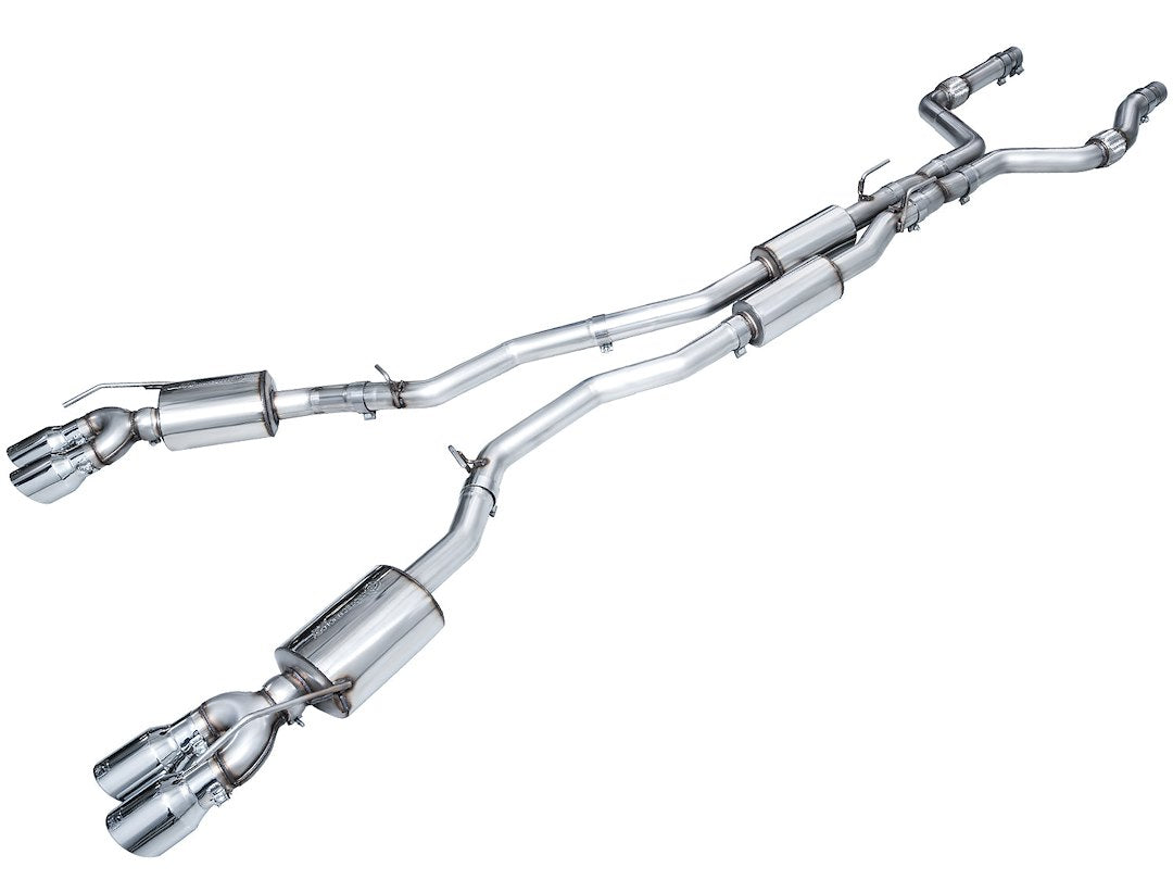 AWE No Check Engine Light: Guaranteed Exhaust System Kit 3015-42625 - Touring Edition