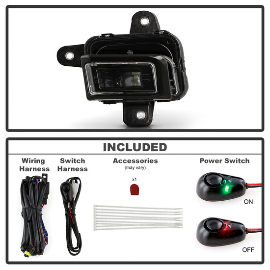Spyder Made By An OE Approved Driving/ Fog Light 9054167 - Gmc Sierra 1500 2023-202