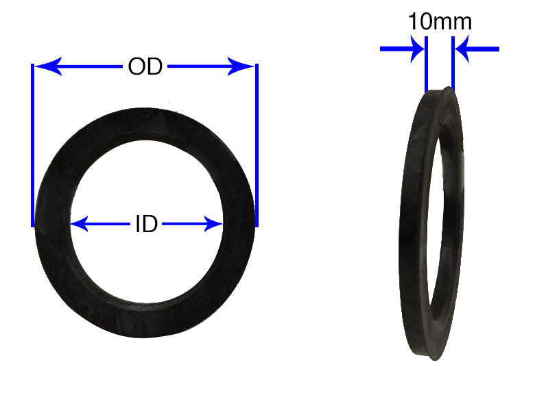 Revolution 72-6410 Wheel Hub Centric Ring