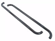 BIG Country No Drilling Required Nerf Bar 370321 - Black Round Side Bars Mild Steel